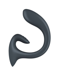 SATISFYER - G FOR GODDESS 1 SU KLITORIAUS MASAŽUOKLIU TAMSI PILKAS