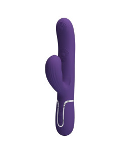 PRETTY LOVE - PERLITA G-SPOT VIBRUOJAMAS 3 IN 1 DAUGIAFUNKCIS VIOLETINIS 2
