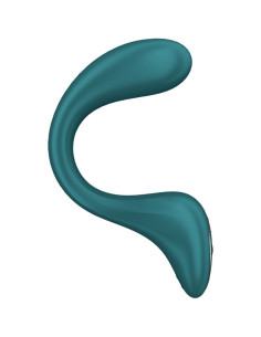 SATISFYER - G FOR FODDES 2 TRIUŠIŲ VIBRATORIUS BUTELIS ŽALIAS