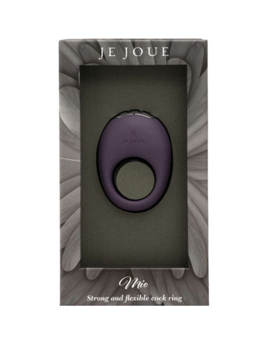 JE JOUE - MIO VIBRATORIAUS ŽIEDAS PURPURINE