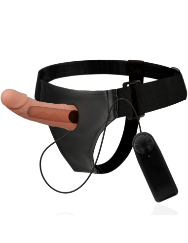 HARNESS ATTRACTION - RNES TUŠČIABUČIAI RĖMELIAI SU VIBRUOTU 15 CM -O- 5 CM