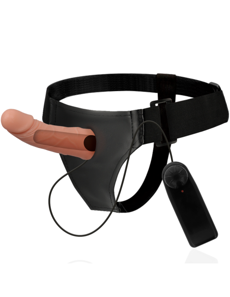 HARNESS ATTRACTION - RNES TUŠČIABUČIAI RĖMELIAI SU VIBRUOTU 15 CM -O- 5 CM