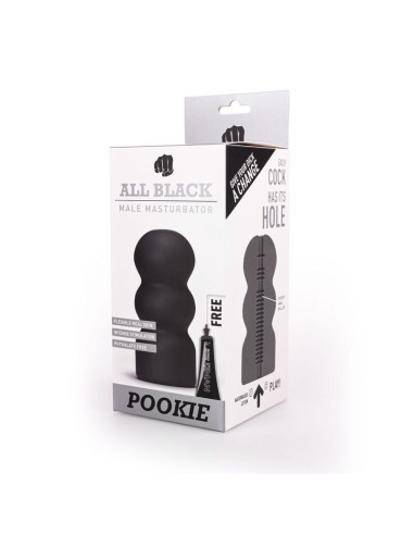 ALL BLACK - MASTURBATOR POOKIE