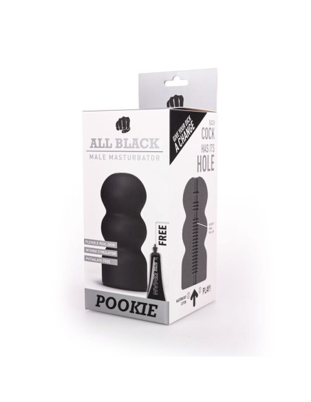 ALL BLACK - MASTURBATOR POOKIE