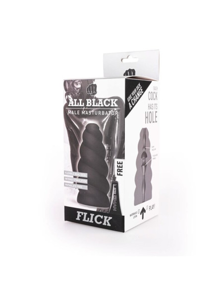 ALL BLACK - MASTURBATOR FLICK