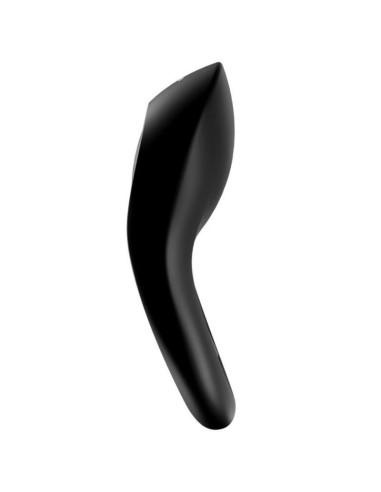SATISFYER - LEGENDINIS DVIEJŲ ŽIEDŲ VIBRATORIUS JUODAS