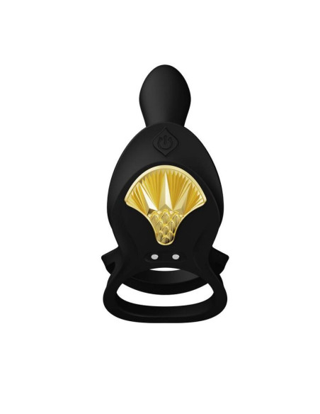 ZALO - BAYEK VIBRUOJAMAS ŽIEDAS POROMS, JUODAS