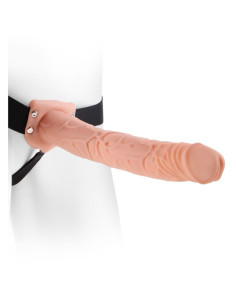 FETISH FANTASY SERIES - REGULIUOJAMI DIRŽAI REALISTIŠKAM VARPAI 28 CM 2