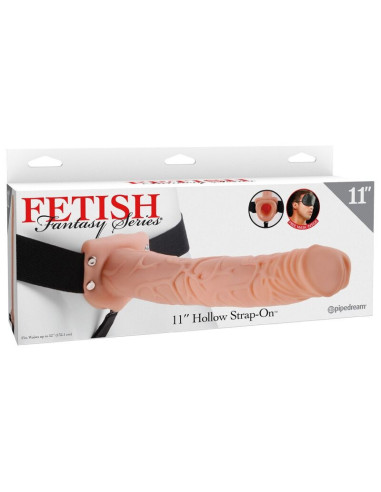 FETISH FANTASY SERIES - ADJUSTABLE HARNESS REALISTIC PENIS 28 CM