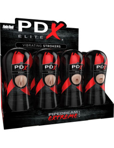 PDX ELITE – INDIKATORIŲ RINKINYS, 12 VIENETŲ: 6 VAGINOS, 3 ANO, 3 BURNOS