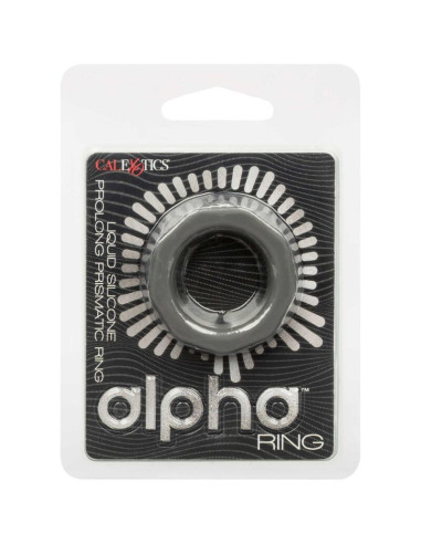 CALEXOTICS - ALPHA PROLONG PRIZMATINIS ŽIEDAS PILKAS