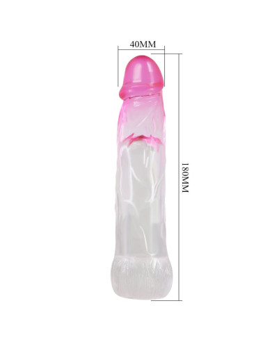 PRETTY LOVE – REALISTINIS 6 CM NERON VARPOS DIDINIMO ĮMAUTĖ ROŽINIS