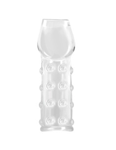PRETTY LOVE - TIGHT AND VOLUMIZING PENIS SLEEVE TRANSPARENT 2