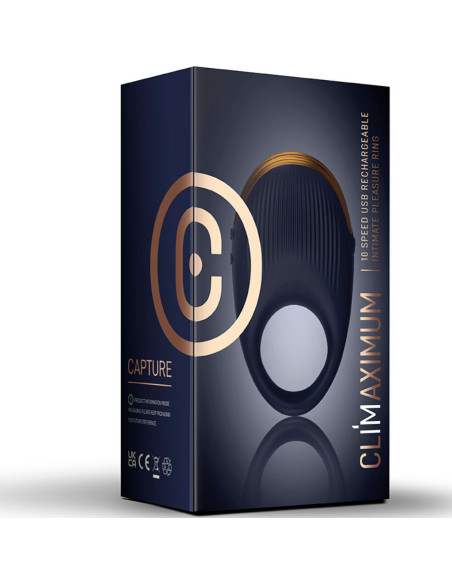 CLIMAXIMUM - CAPTURE sensorinis penio žiedo vibratorius
