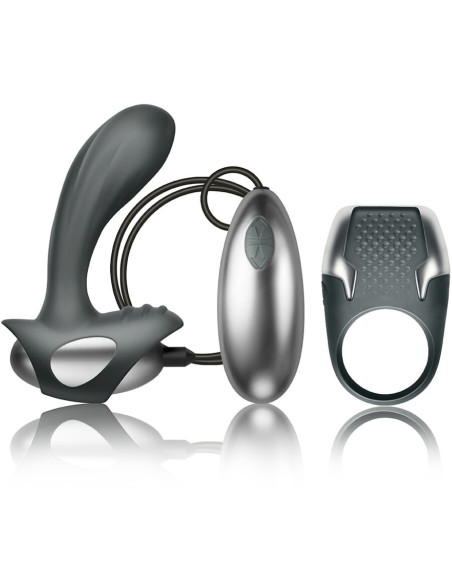 CLIMAXIMUM - EXCITE RINKINYS PENIES ŽIEDO VIELAI PROSTATOS MASAŽUOTUVAS