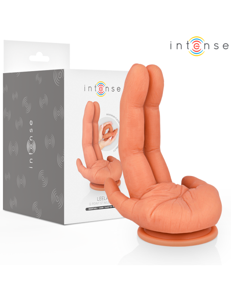 INTENSE - LEELA „G-SPOT“ STIMULIATORIAUS LANKSTUS RANKOS 12,6 CM