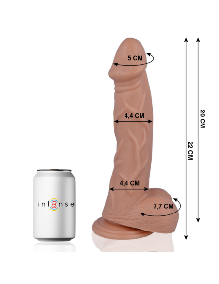 MR INTENSE - 26 REALISTINIS PADAŽAS 22 CM -O- 4,4 CM