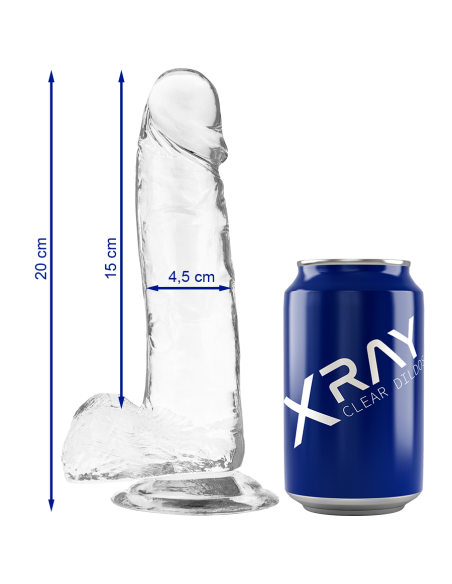 X RAY - SKAIDRUS PAVASARIS SU KIUKULIUKAIS 20 CM -O- 4,5 CM