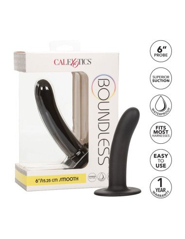 CALEXOTICS - BOUNDLESS DILDO 15.25 CM HARNESS COMPATIBLE SMOOTH