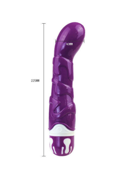 BAILE - REALISTIC COCK 10 RHYTHMS SENSATION VIOLET