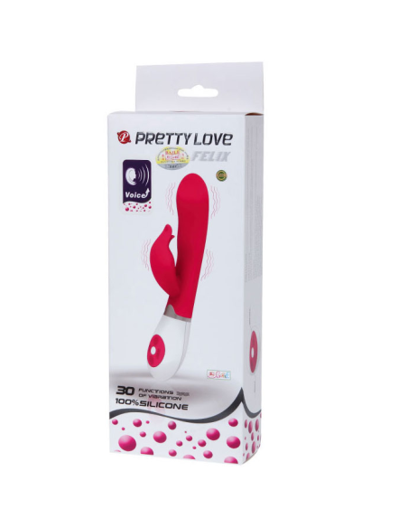 PRETTY LOVE - FLIRTATION FELIX WITH VOICE VIBRATION