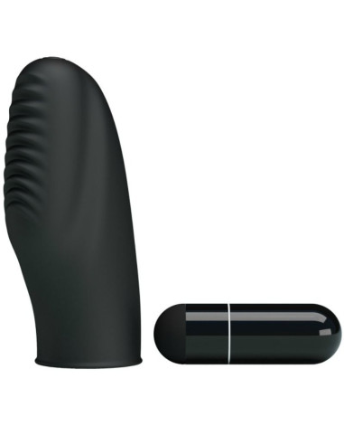 PRETTY LOVE - FLIRTATION STANFORD BLACK VIBRATION THIMBLE