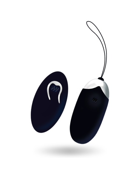 INTENSE - FLIPPY II VIBRATING EGG WITH REMOTE CONTROL BLACK