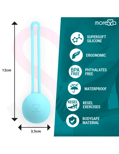 MORESSA - OSIAN ONE PREMIUM TURKIO SPALVOS SILIKONINIS