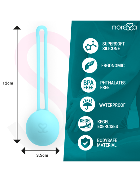 MORESSA - OSIAN ONE PREMIUM TURKIO SPALVOS SILIKONINIS