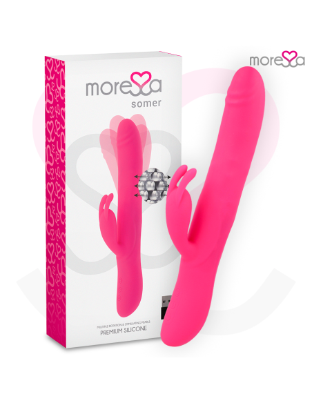 MORESSA - SOMER PREMIUM VIBRATORIUS DAŽNIASIS SUKIMO REŽIMAS