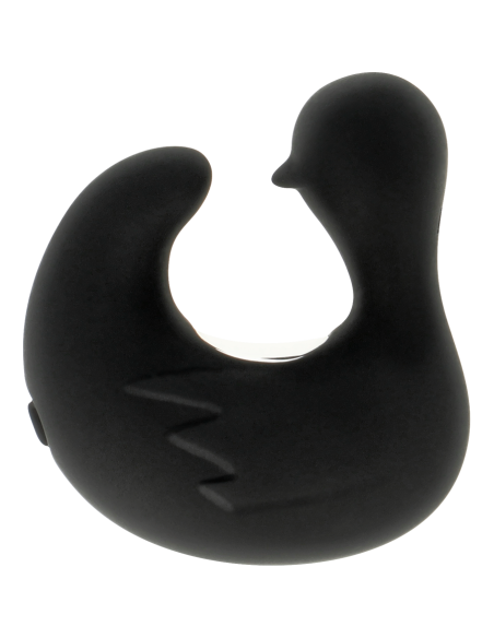 BLACKandSILVER - DUCKYMANIA ĮKRAUNAMA SILIKONINIS STIMULIACINIS ANTIES PIRŠTUKAS