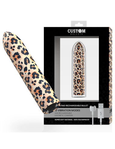 CUSTOM BULLETS - LEOPARD MAGNETIC 10 INTENSYVUMŲ