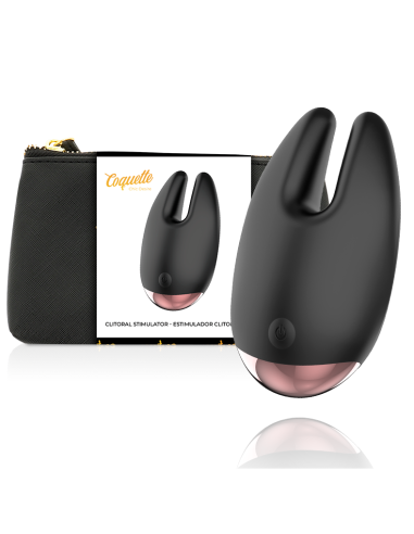 COQUETTE CHIC DESIRE - CLITORIAL STIMULATOR BLACK - GOLD
