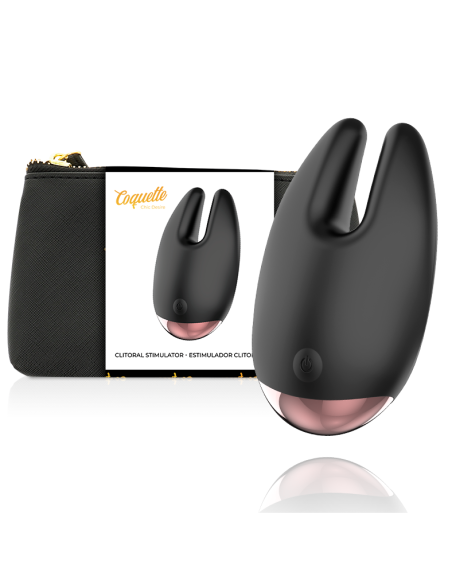 COQUETTE CHIC DESIRE - CLITORIAL STIMULATOR BLACK - GOLD