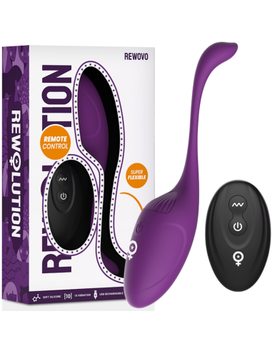 REWOLUTION - REWOVO KIAUŠINIO VIBRAVIATORIAUS NUOTOLINIO VALDYMO PULTAS