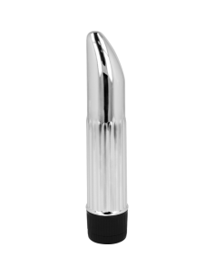 OHMAMA - MINI VIBRATORIUS SIDABRINIS 13,5 CM