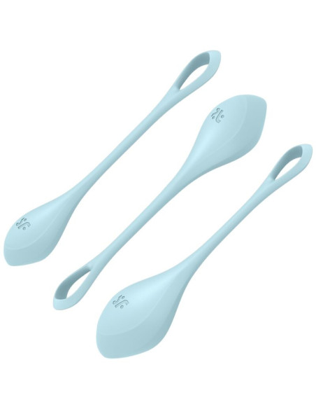 SATISFYER - YONI POWER 2 TRAINING SET BLUE