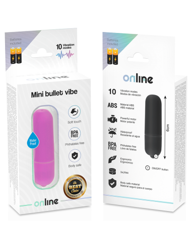ONLINE - MINI BULLET VIBE VIOLETINIS