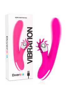 DIVERSIA - VIBRUOJAMAS KIŠKUTIS 24 CM