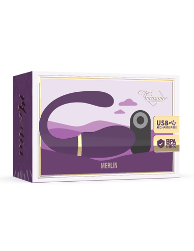 TREASURE - MERLIN DOUBLE COUPLE VIBRATOR REMOTE CONTROL