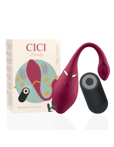 CICI BEAUTY - PREMIUM KLASĖS SILIKONINIS KIAUŠINIO VIBRATORIUS SU NUOTOLINIO VALDYMO VALDYMU