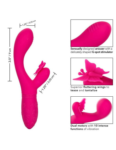 CALEXOTICS - BUTTERFLY KISS FLUTTER PINK