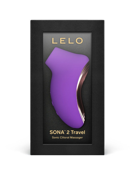LELO - SONA 2 TRAVEL VIOLETINIS GARSINIS KLITORIO MASAŽUOTUVAS