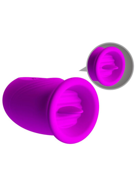 PRETTY LOVE - DAISY DUAL EGG įkraunamas vibratorius, violetinis