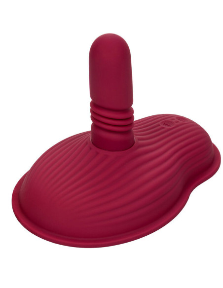 CALEXOTICS - RIDER MASSAGER DOUBLE MOTOR REMOTE CONTROL RED