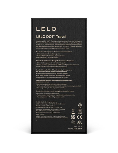 LELO - DOT TRAVEL CLITORIS STIMULATOR PINK