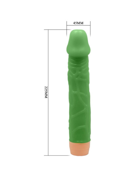 BAILE - BILL REALISTIC VIBRATOR 22.5 CM GREEN
