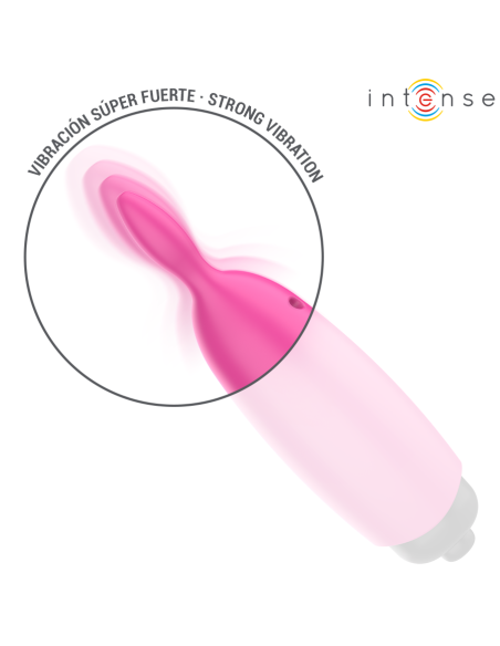 INTENSE - VIBRUOJANTI KULKA HOPPER ROŽINIS 8,3 X 2,4 CM
