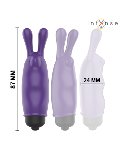 INTENSE - MISTIŠKA VIOLETINĖ VIBRUOJANTI KULKA 8,7 X 2,4 CM