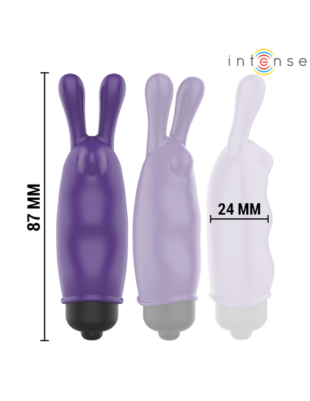INTENSE - MISTIŠKA VIOLETINĖ VIBRUOJANTI KULKA 8,7 X 2,4 CM
